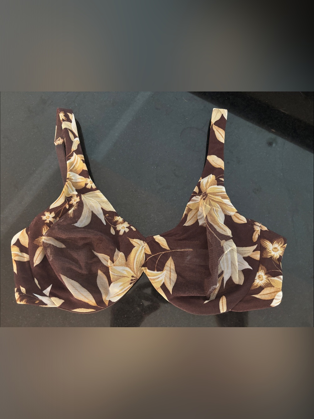 Vintage Victorias Secret Angel Mesh Bra